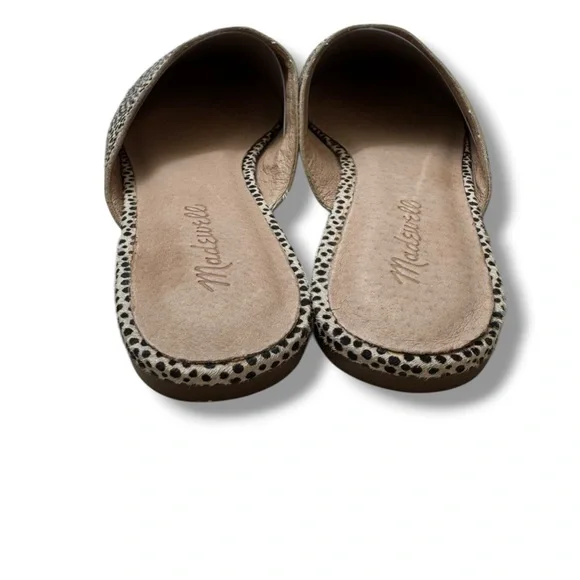 Madewell Frances Loafer Mule Spotted Calf Hair Women’s 8.5 - Picture 5 of 8